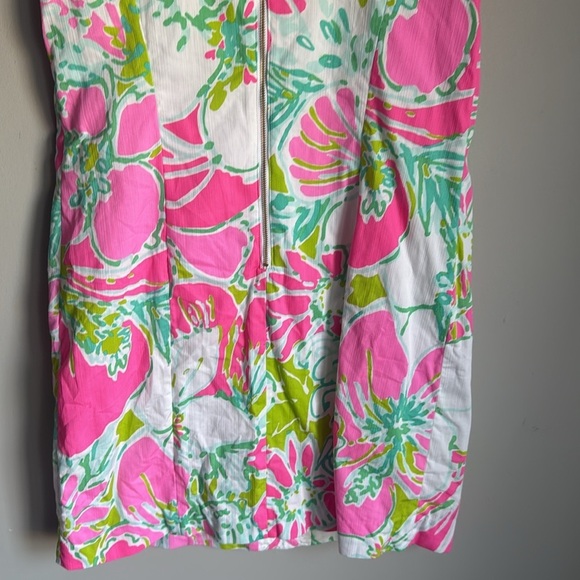 Lilly Pulitzer Don't Give A Cluck Cathy Shift Dress Size 2 - Picture 7 of 11